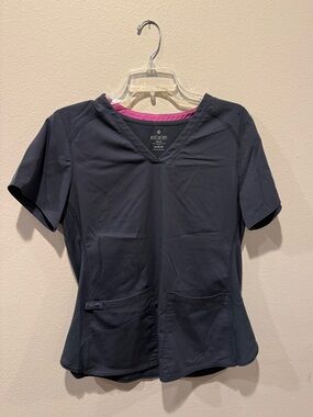 Medcouture Gray Scrub Top - Touch